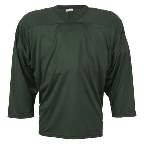 CCM, New - Men's Practice Hockey Jersey 10200, Forest Green, Size SR-Sm/Small