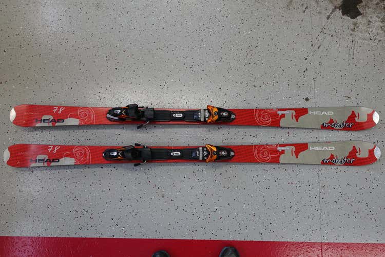 HEAD Monster 78 in 177cm with HEAD 14 Binding - Very Limited Use