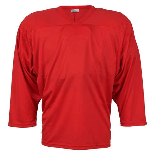 CCM, New - Men's Practice Hockey Jersey 10200,  Red, Size SR-Sm/Small *No Trade*