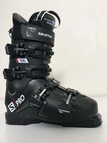 Used Men's Salomon S/Pro 100 All Mountain Ski Boots
