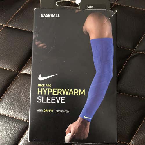 Nike Pro Hyper warm Baseball Arm Sleeve Royal Blue