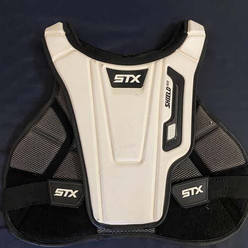 White Adult Medium STX Shield 500 Chest Protector