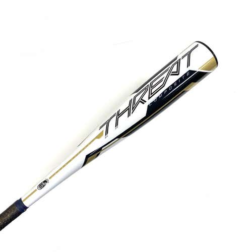 Used Rawlings Threat Utzt12 Usssa 2 3 4" Barrel Bat 27" -12 Drop