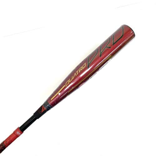 Used Rawlings Quatro Pro Utzq10 Usssa 2 3 4" Barrel Bat 31" -10 Drop Niw
