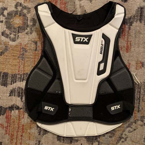 White Adult Large STX Shield 500 Chest Protector (Not NOCSAE Certified)