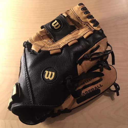 Brown Kid Pitch (9YO-13YO) Infield A350 11" Baseball Glove