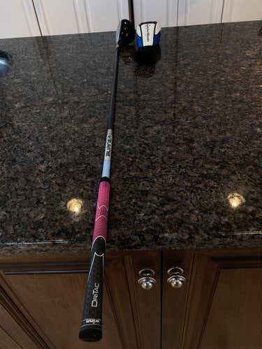 Taylor Made Burner Right Hand Rescue 5 Hybrid w/ newer Winn Play for Pink Grips