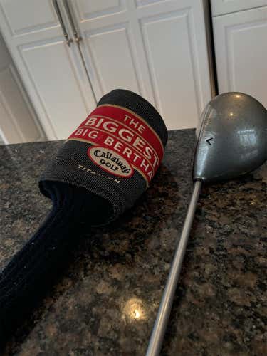 Men's Right Handed Biggest Big Bertha Stiff Flex 9 Loft Driver