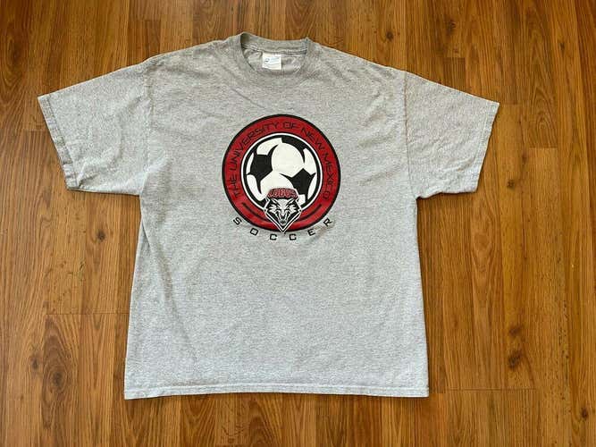 New Mexico Lobos Soccer NCAA SUPER AWESOME UNM Size XL T Shirt!