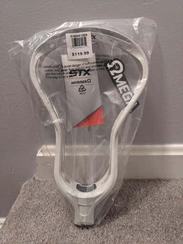 White New Defense STX Unstrung Hammer Omega Head