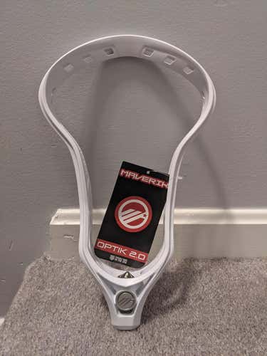 White New Maverik Unstrung Optik 2.0 Head