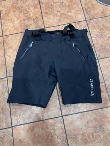 Black Adult XL Arctica Ski Race Zip Shorts
