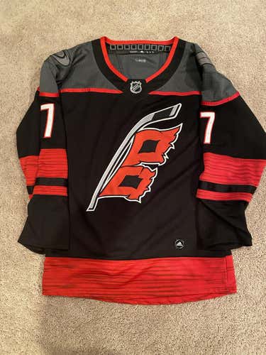 Black Used Men's Adult Size 50 Adidas Jersey