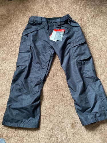 Black Adult L SHORT The North Face Ski Pants