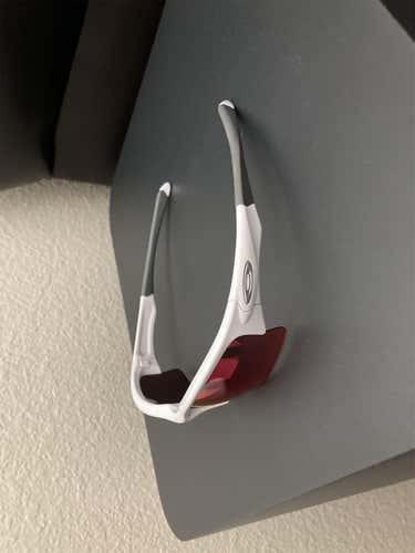 White Unisex Small / Medium Oakley Quarter Jacket Sunglasses