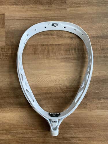 White Used Goalie Unstrung Eclipse 2 Head