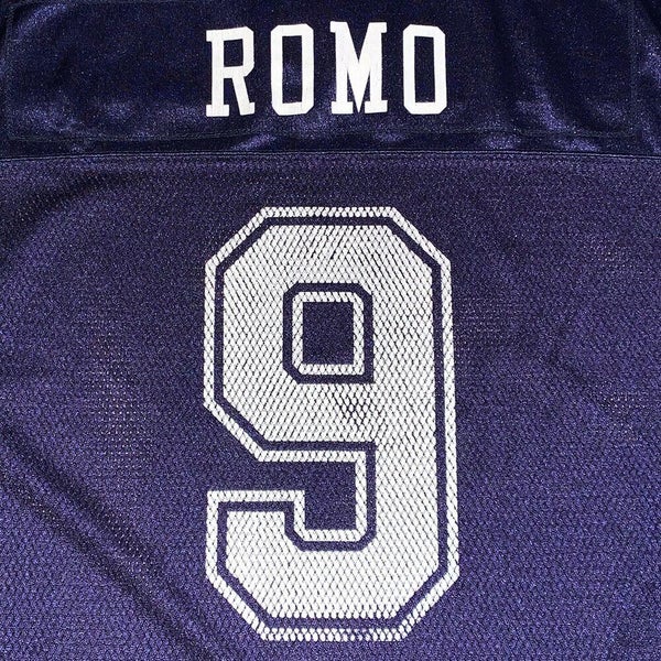 Reebok Classics Dallas Cowboys Tony Romo NFL Throwback Jersey Youth Kids SZ  M