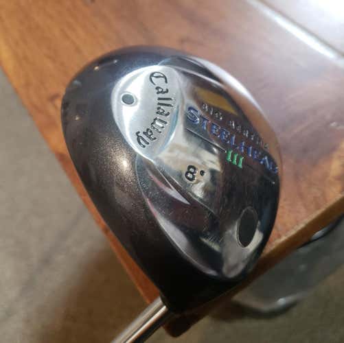 Callaway  Big Bertha Steelhead III Driver RH UniFlex 8 deg Loft