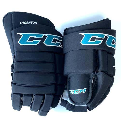 NEW! CCM HG99 THORNTON San Jose Sharks Gloves 14"