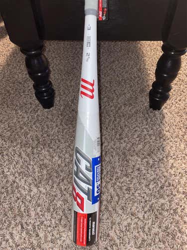 New BBCOR Certified Alloy CAT 8 (-3) 27 oz 30" Bat