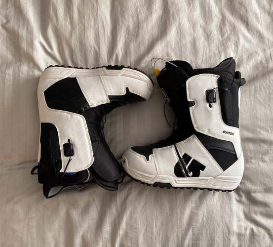 Burton Moto Snowboard Boots White Sz Men’s 11