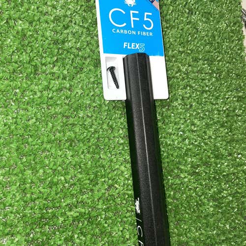 New ECD CF5 Black Carbon Fiber Shaft Flex 5