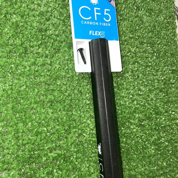 New ECD CF5 Black Carbon Fiber Shaft Flex 5
