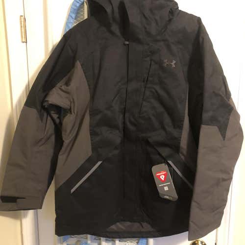 Black Adult XL Under Armour Jacket
