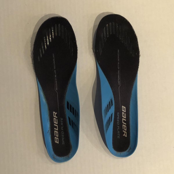 Used Bauer Speed Plate Hockey Skate Insoles Size 8.5