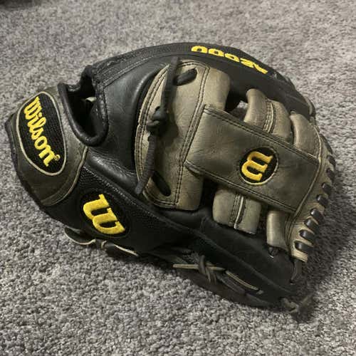 Black High School/College Infield A2000 G4 11.5" Baseball Glove