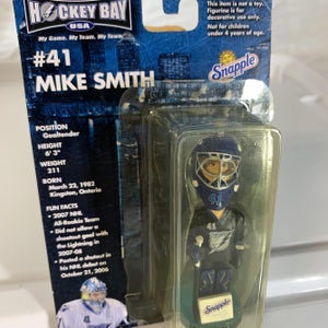 Rare New Mike Smith Tampa Bay Mini Bobble Head