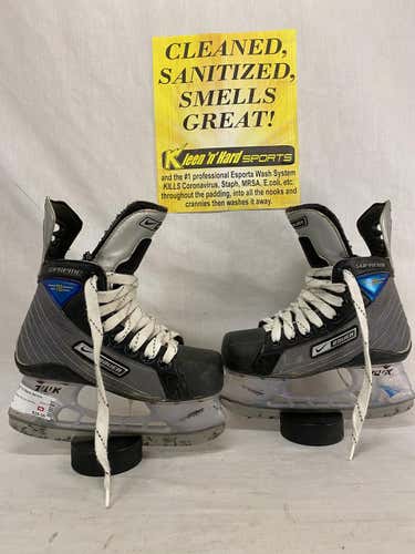 Used Nike Bauer Supreme 70 Size 3 D Ice Hockey Skates