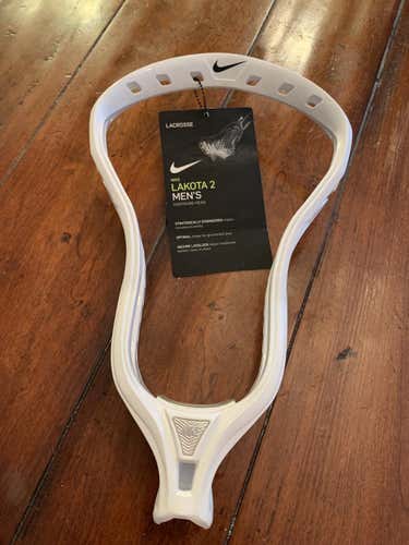 Brand New Nike Lakota 2 White Lacrosse Head (with tag)