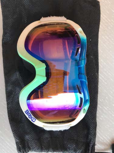 Green Kid's Briko Small Ski Goggles