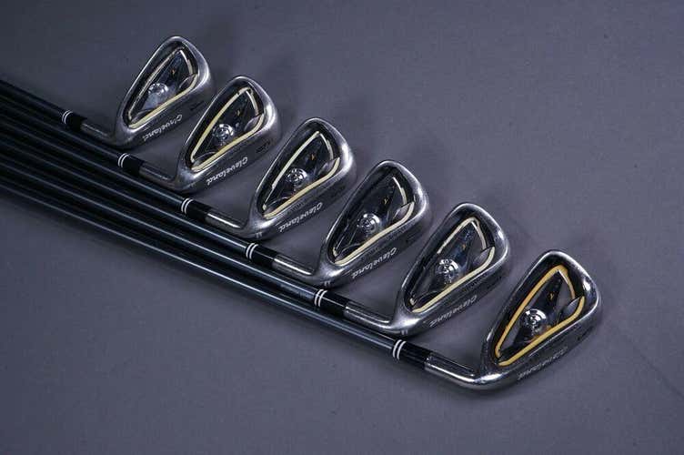 CLEVELAND GOLF CG7 DYNAMIC MCT IRONS SET 5-PW W/ REGULAR FLEX GRAPHITE ~ READ!