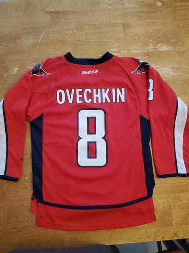 Washington Capitals Ovechkin  Youth Small / Medium Reebok Jersey