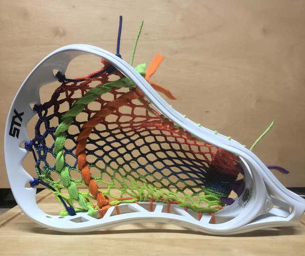 New STX Strung X10 Head With Rainbow Mesh
