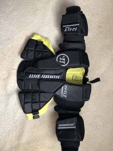 Used Junior Small Warrior Ritual GT Goalie Chest and Arm Protector Goalie Chest Protector