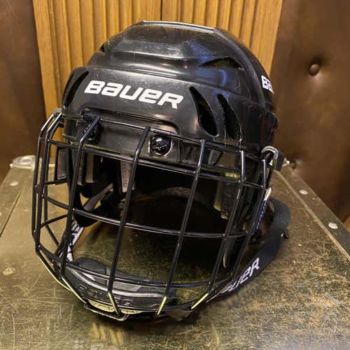 Black Used Youth Bauer M10 Helmet