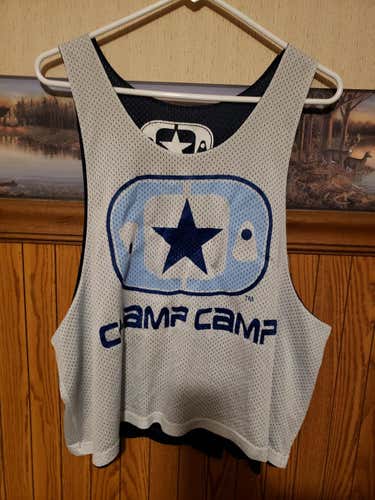 Champ Camp Reversible Pinnie, L/XL, Navy/White, #2