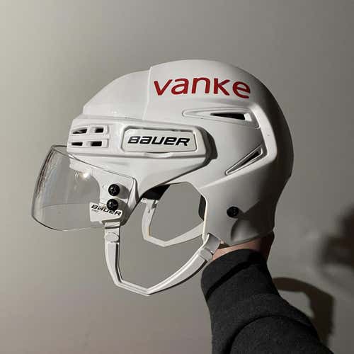 KHL Medium Bauer Re-Akt 75 Pro Stock Helmet