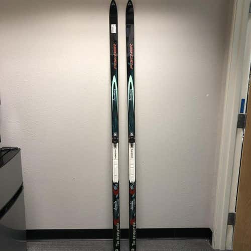 Used Fischer The Revultion Double Crown Touring 187 Cm Cross Country Ski Mens Combo