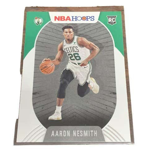 Aaron Nesmith Boston Celtics 20-21 NBA Hoops Rookie Card #202