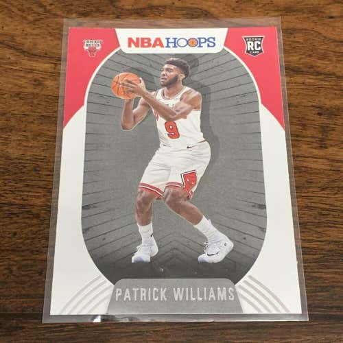 Patrick Williams Chicago Bulls 20-21 NBA Hoops Rookie Card #228