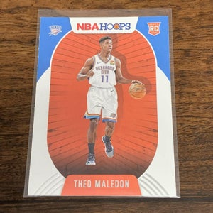 Theo Maledon OKC Thunder 20-21 NBA Hoops Rookie Card #230