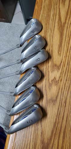 Used Men's Ping Right Handed G5 Iron Set Regular Flex Steel Shaft