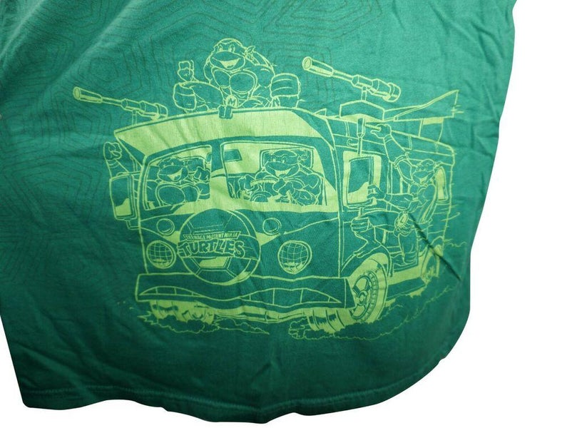 Teenage Mutant Ninja Turtles TMNT Men's Green T-Shirt Tee Shirt-XX-Large