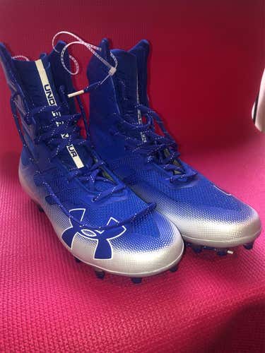 Under Armour Blue Men's Molded Cleats Low Cut