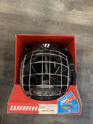 Black New Medium Warrior Covert PX+ Helmet