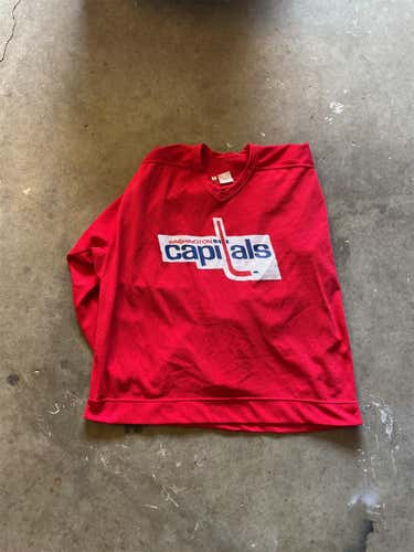 Washington Capitals LangwayCCM Pro Stock Jersey